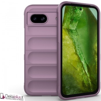 Magic Shield guminis dėklas - violetinis (Google Pixel 8A)
